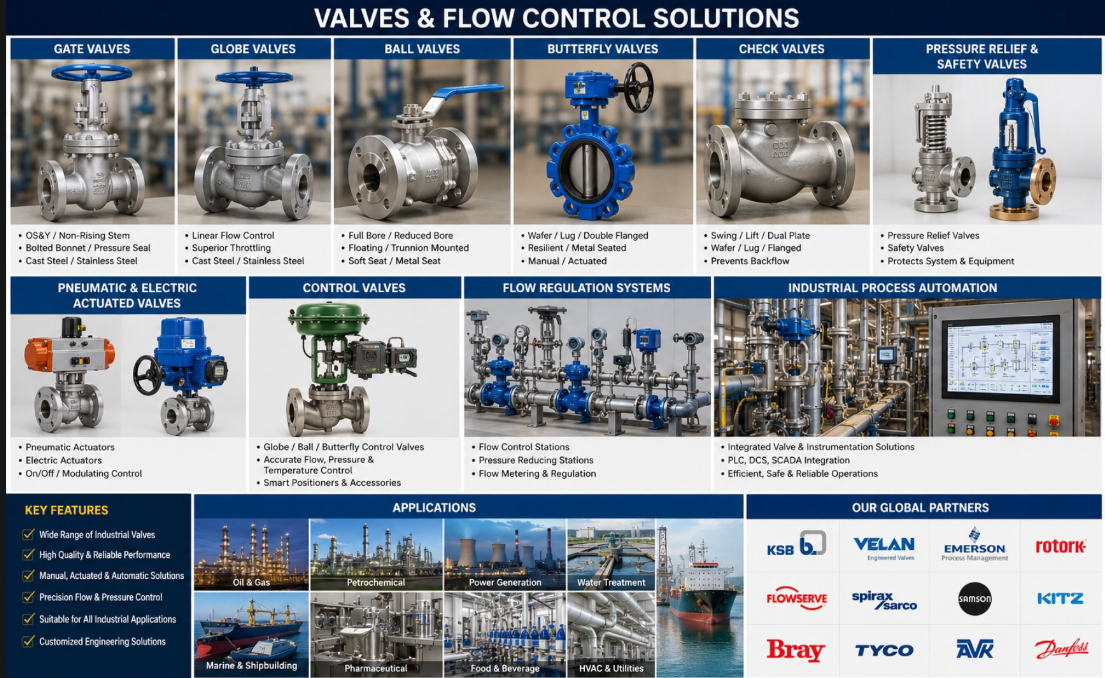 Valves & Flow Control